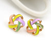 Multicolor Stud Earring