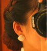 Crystal Rhinestone Pearl Stud Earrings for Women 