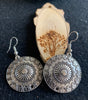 Antique Finish Dangle Earrings
