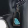 Bird and Cage Dangle Earrings
