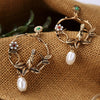 Shop Handmade Bird Flower Earrings