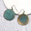 Blue Antique Copper/Bronze Earrings