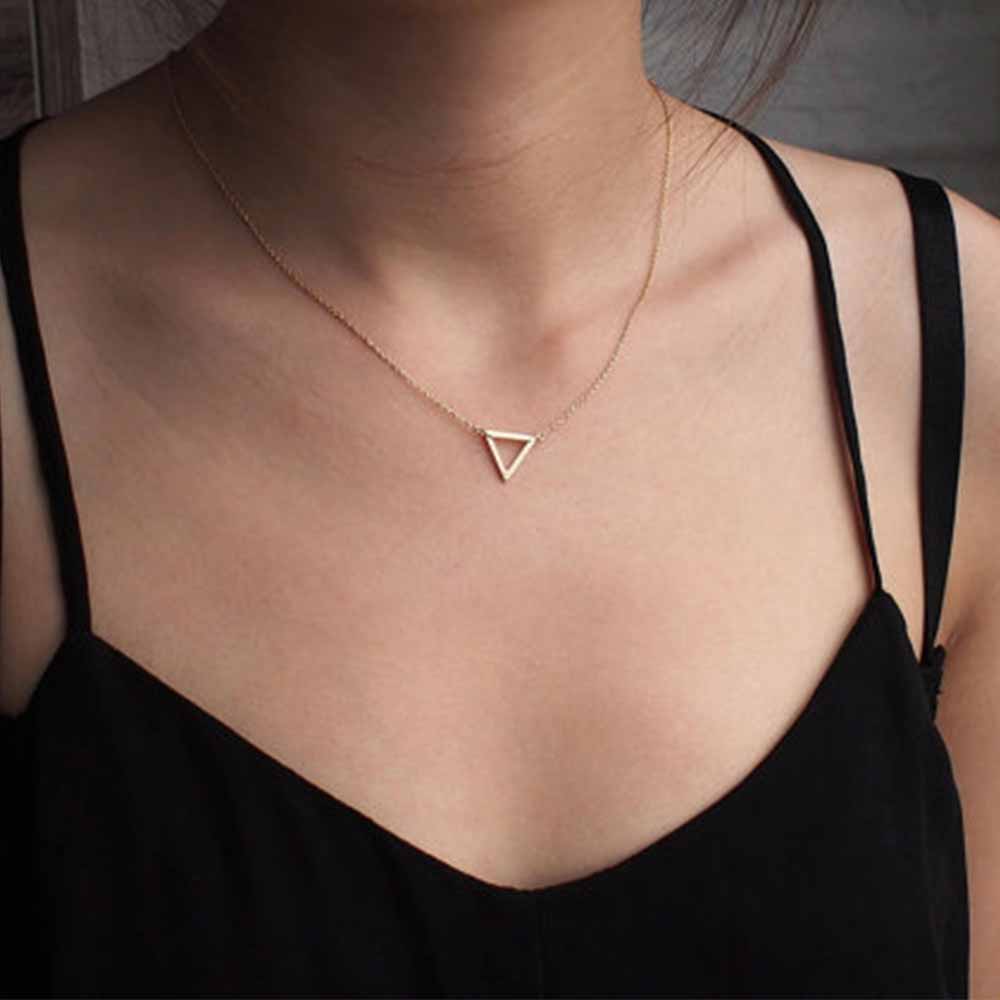 Golden Triangle Minimal Necklace